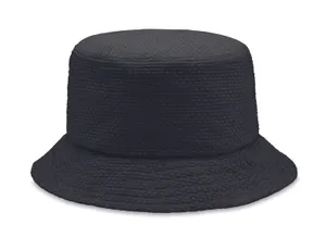 Bob chapeau en paille de papier - Bilgola+ | Noir