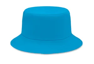 Bob publicitaire en coton brossé 260gr/m² - Monti | Turquoise