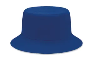 Bob publicitaire en coton brossé 260gr/m² - Monti | Bleu Royal