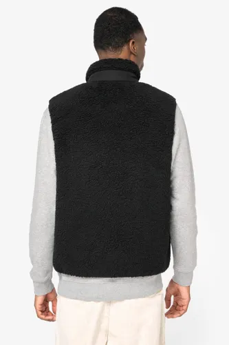 Bodywarmer écoresponsable personnalisé en sherpa unisexe - Native Spirit