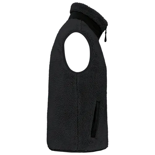 Bodywarmer écoresponsable personnalisé en sherpa unisexe - Native Spirit