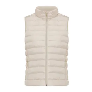 Bodywarmer femme en polyester recyclé Iqoniq Meru personnalisable - iqoniq | Beige