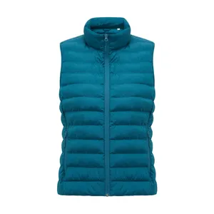 Bodywarmer femme en polyester recyclé Iqoniq Meru personnalisable - iqoniq | Dark teal