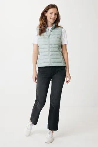 Bodywarmer femme en polyester recyclé Iqoniq Meru personnalisable - iqoniq