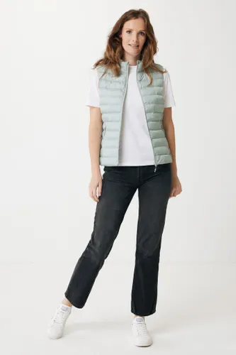 Bodywarmer femme en polyester recyclé Iqoniq Meru personnalisable - iqoniq