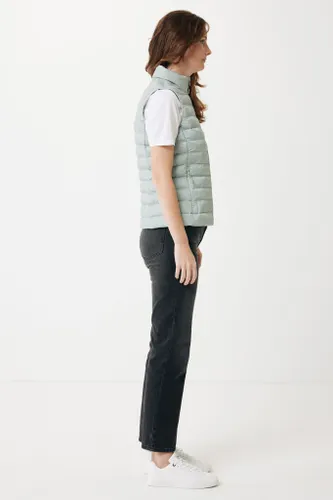 Bodywarmer femme en polyester recyclé Iqoniq Meru personnalisable - iqoniq