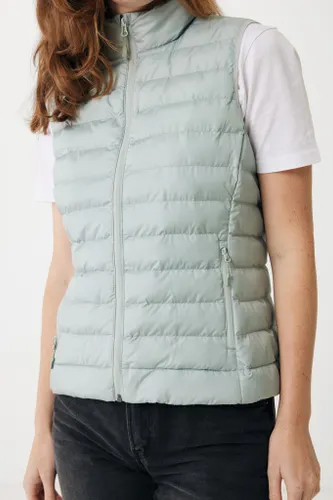 Bodywarmer femme en polyester recyclé Iqoniq Meru personnalisable - iqoniq