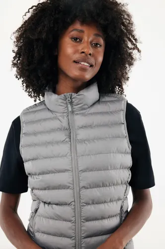 Bodywarmer femme en polyester recyclé Iqoniq Meru personnalisable - iqoniq