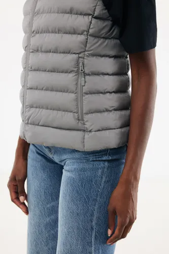 Bodywarmer femme en polyester recyclé Iqoniq Meru personnalisable - iqoniq
