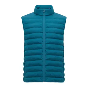Bodywarmer homme personnalisable en polyester recyclé Iqoniq Meru - iqoniq | Dark teal