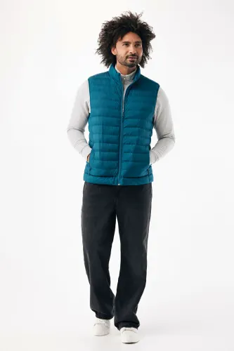 Bodywarmer homme personnalisable en polyester recyclé Iqoniq Meru - iqoniq