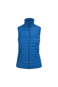 Bodywarmer matelassé personnalisé femme - iDeal Basic Brand | Ideal Royal Blue