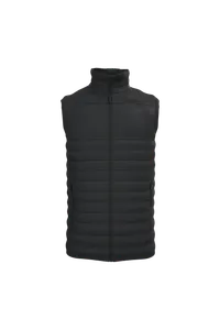 Bodywarmer matelassé personnalisé homme - iDeal Basic Brand | Black
