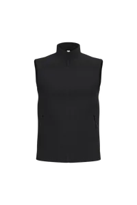 Bodywarmer softshell 2 couches unisexe personnalisé - iDeal Basic Brand | Ideal Black