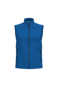 Bodywarmer softshell 2 couches unisexe personnalisé - iDeal Basic Brand | Ideal Royal Blue