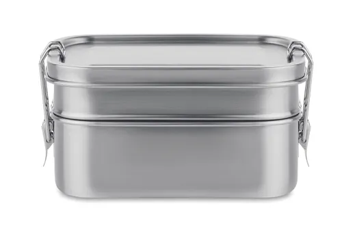 Boîte à lunch en acier inox personnalisable - Double Chan