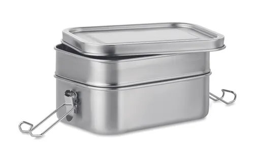 Boîte à lunch en acier inox personnalisable - Double Chan
