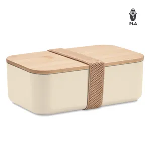 Boîte à lunch  maïs PLA 1000ml - Beibabox | Beige