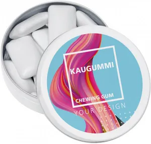 Boîte de poche XS avec chewing-gum
