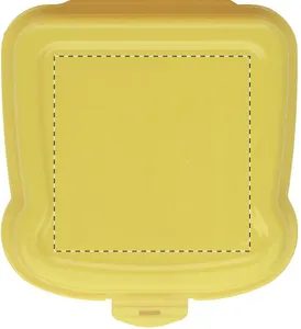 Boîte lunch personnalisée - Sondix | Jaune