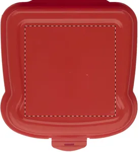 Boîte lunch personnalisée - Sondix | Rouge