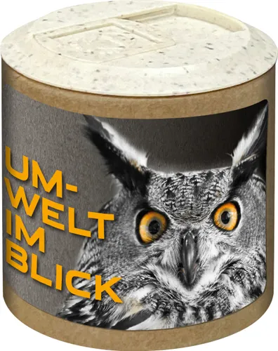 Boîte publicitaire en papier avec pastilles à la menthe