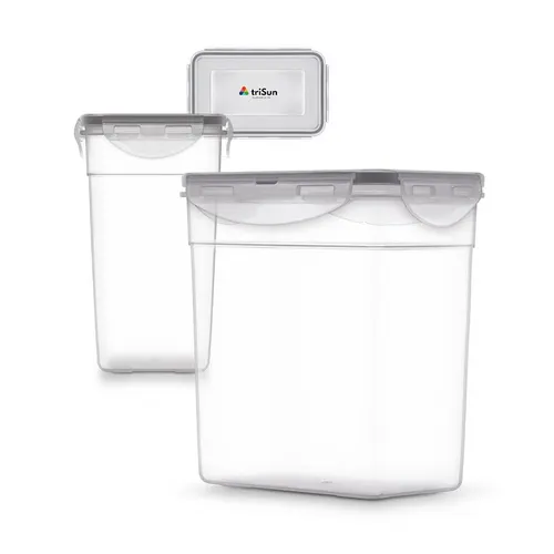 Boite repas ou rangement publicitaire 1.5 l avec couvercle