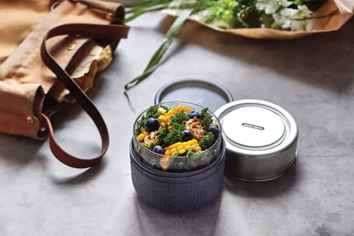 Bol à lunch en verre personnalisé Black+Blum 750ml - Black + Blum