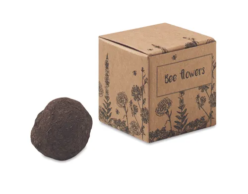 Bombe graines fleurs d'abeille personnalisable - Bombi Ii