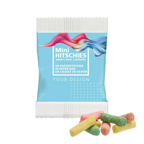 Bonbons à mâcher Mini HITSCHIES acidulés en sachet papier