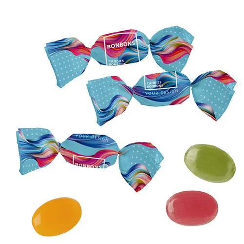 Bonbons en papillote compostable