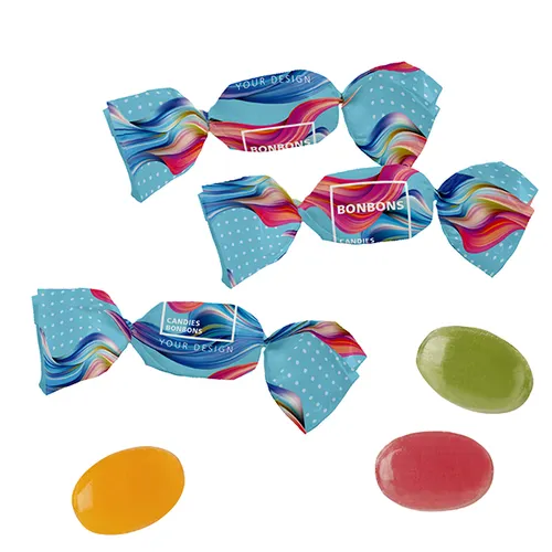 Bonbons en papillote compostable