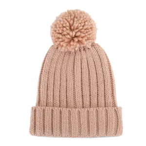 Bonnet à pompon - K-up | Old Rose