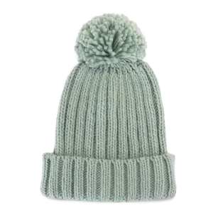 Bonnet à pompon - K-up | Water Green
