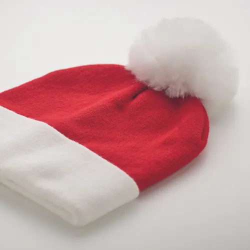 Bonnet de Noël tricoté personnalisable - Mensa