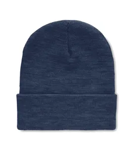 Bonnet en RPET avec revers personnalisable - Polo Rpet | Blue