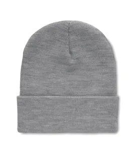 Bonnet en RPET avec revers personnalisable - Polo Rpet | White/Grey