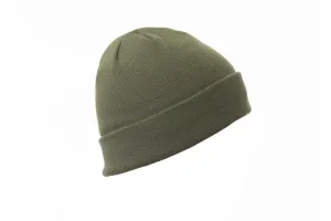 Bonnet en tricot avec revers - EVEREST | Vert militaire