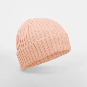 Bonnet enfant en coton biologique - Beechfield® | Peach