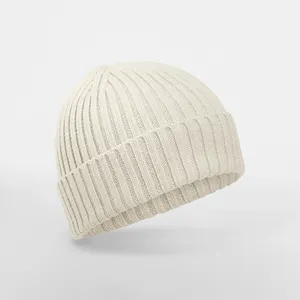 Bonnet enfant en coton biologique - Beechfield® | Almond