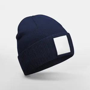 Bonnet à patch appliqué - Beechfield® | Oxford Navy / White