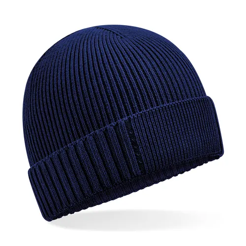Bonnet en coton biologique avec patch technique - Beechfield®