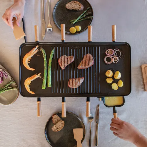 BOSKA Appareil à raclette pour 8 personnes (type F UE) - Boska