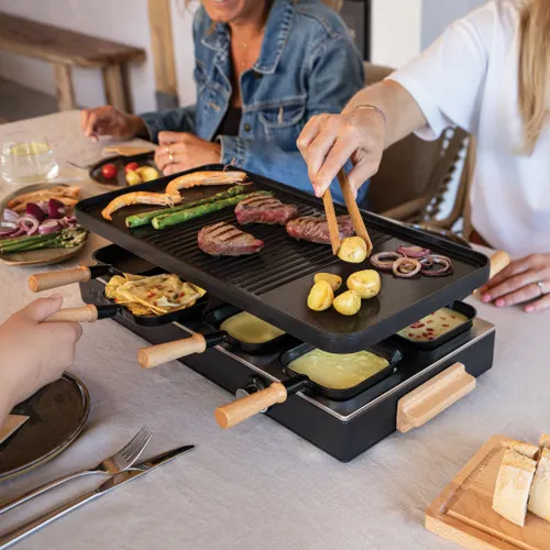 BOSKA Appareil à raclette pour 8 personnes (type F UE) - Boska