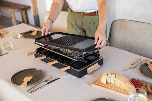 BOSKA Appareil à raclette pour 8 personnes (type F UE) - Boska