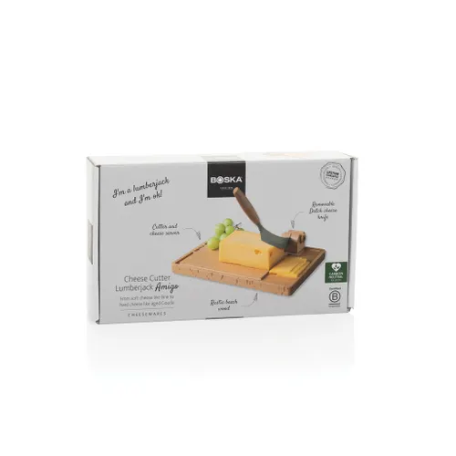 BOSKA Coupe-fromage Lumberjack Amigo - Boska