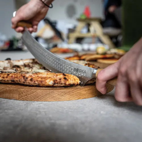 BOSKA Couteau à Pizza & Fromage Oslo+ N° 4 - Boska