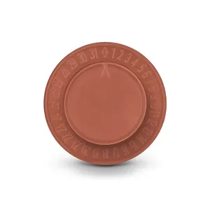 Bouchon de bouteille personnalisé avec pompe vide d'air, pompe a vin | Terracota 14