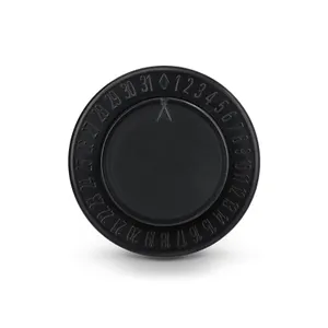 Bouchon de bouteille personnalisé avec pompe vide d'air, pompe a vin | Noir 35