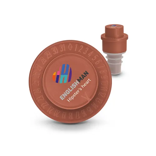 Bouchon de bouteille personnalisé avec pompe vide d'air, pompe a vin